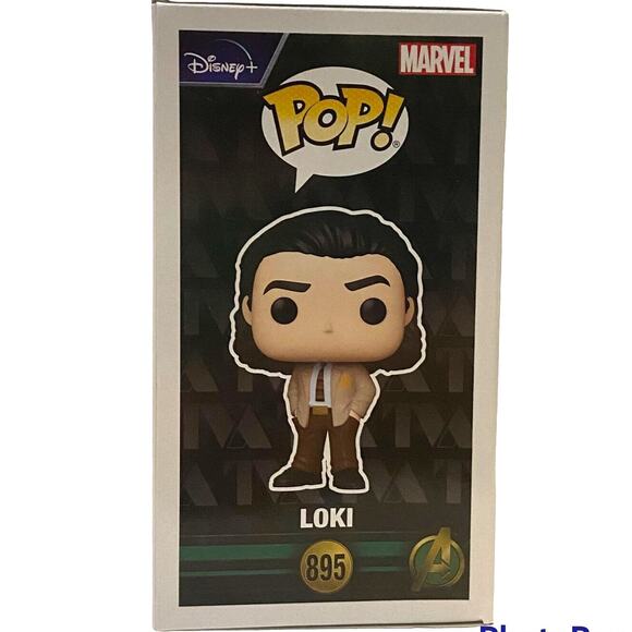 Loki FunkoPop 895 Original Box Marvel Studio Vinyl Bobblehead Figure Collectible - Picture 6 of 10
